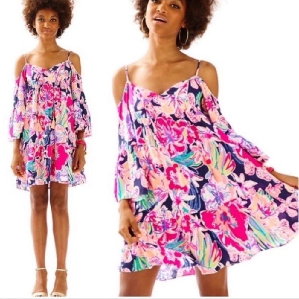 Lilly Pulitzer Multicolor Floral Blouse
